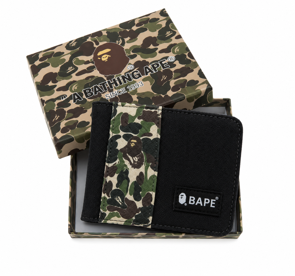 BAPE Classic Camo Bi-Fold Wallet
