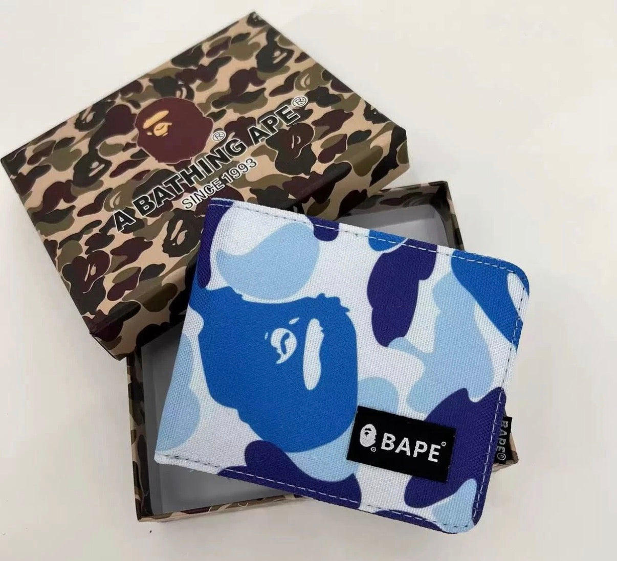 BAPE Classic Camo Bi-Fold Wallet