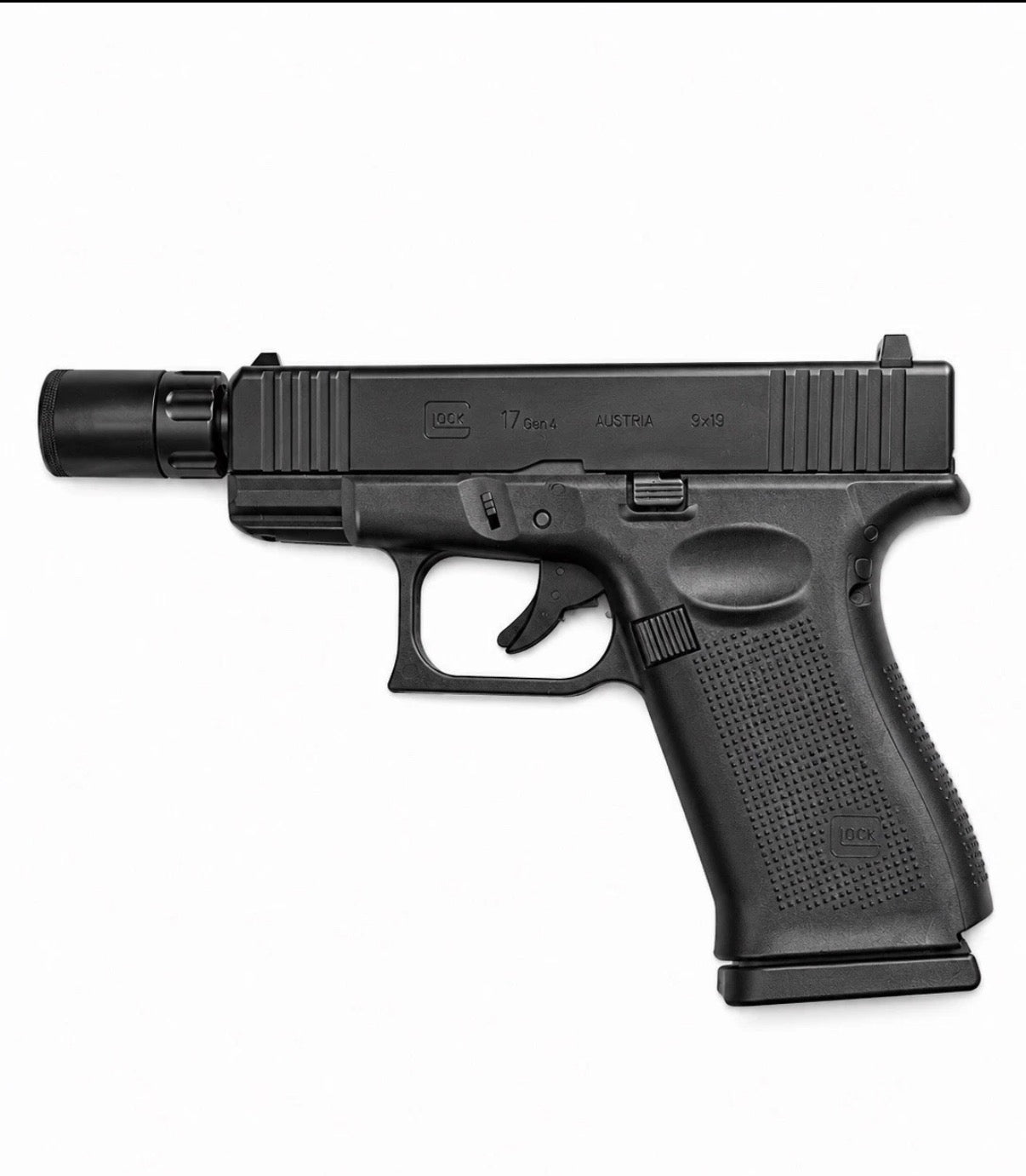 Gun Pistol LIGHTER Metal Jet Torch Flame. Full Glock Metal.