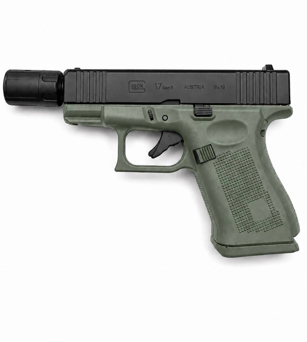 Gun Pistol LIGHTER Metal Jet Torch Flame. Full Glock Metal.