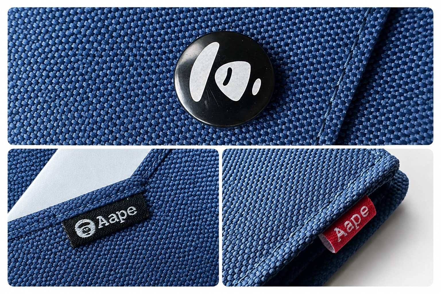 APE BY BATHING APE BI FOLD WALLET